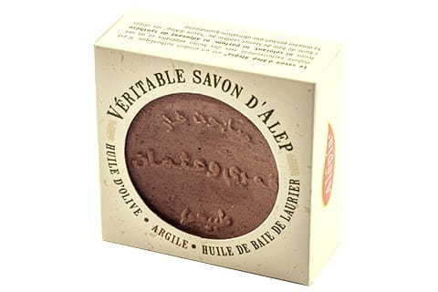 Mydło Aleppo z czerwoną glinką 125gr