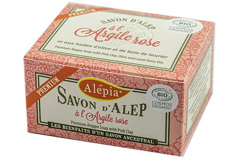Mydło Aleppo Premium z Różową glinką 125 gr