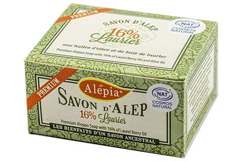 Mydło Aleppo Premium z olejem laurowym 16% 125 gr