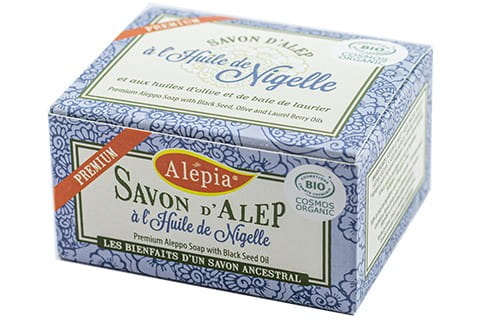 Mydło Aleppo Premium z olejem Nigella (czarnuszka) 125 gr