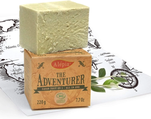 Mydło Aleppo uniwersalne L'aventurier Bio 220 gr
